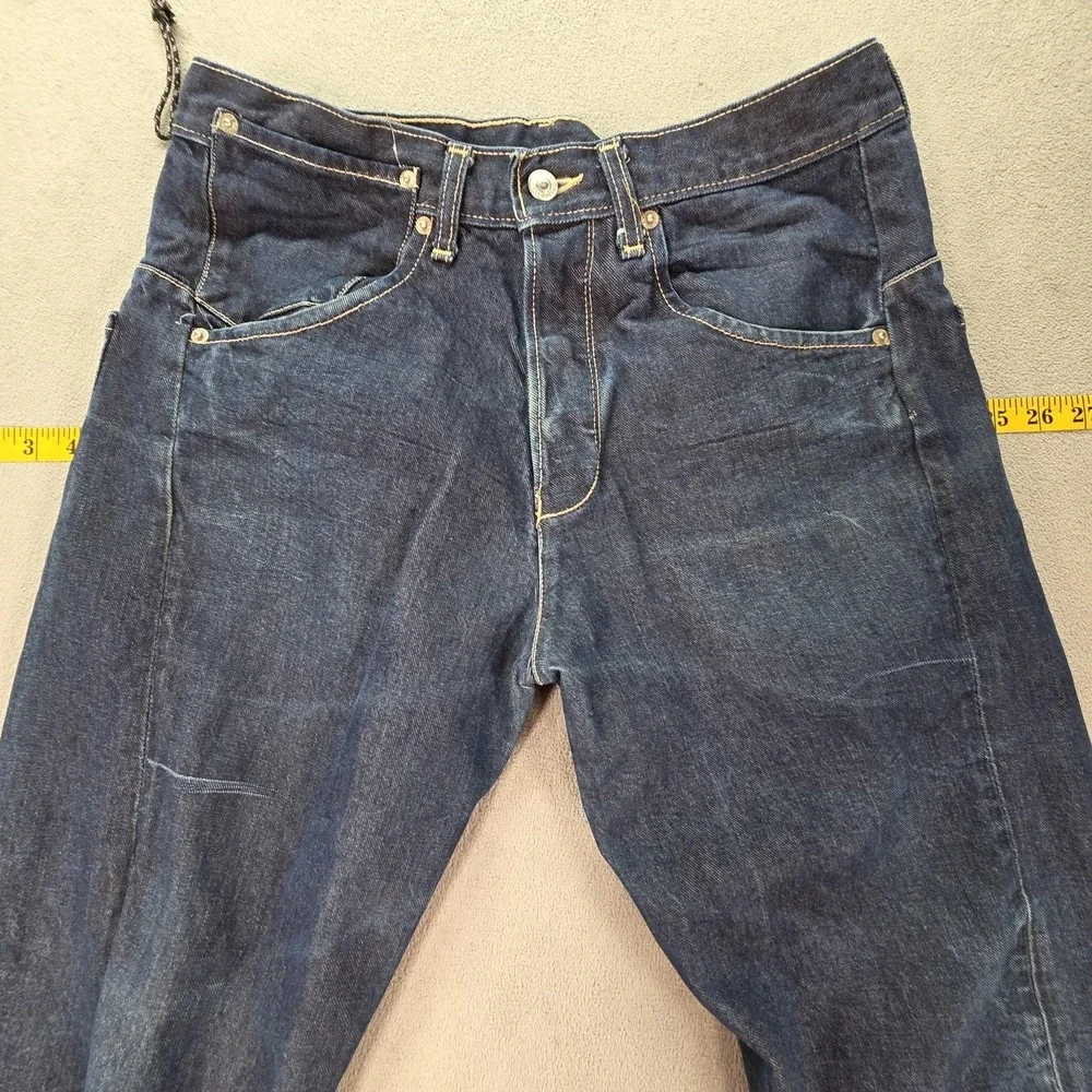 VTG Levis‎ Engineered Jeans Mens Blue Dark Wash Relaxed Twisted Fits 31x28
